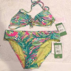 NWTS Lilly Pulitzer Bikini Size 2 Shady Lady $136